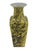 Imperial yellow porcelain vase glazed classic plum blossom and bird in imperial garden. The shape of this Chinese vintage...