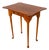 Dr Dimes Cherry & Tiger Maple Porriger Tea Table For Sale