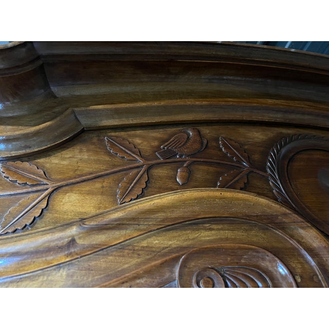 Louis XV French Burgundy Provincial Armoire Circa 1760 Chateau Cormatin For Sale In San Diego - Image 6 of 12
