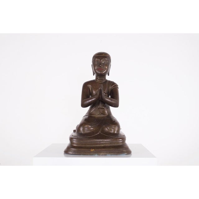 Burmese Artist, Adoring Moggallana, 1890s-1910s, Bronze For Sale - Image 11 of 11