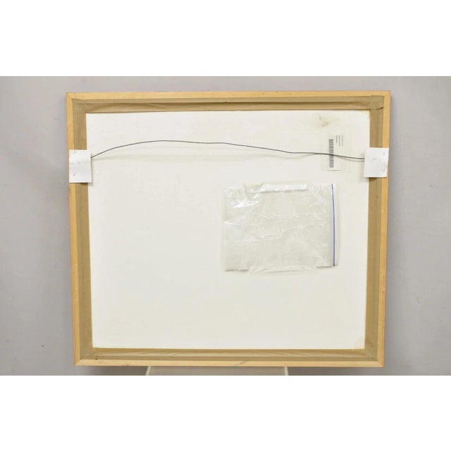 Late 20th Century Jane Wooster Scott Signed and Numbered Serigraph Framed Art "Carefree Days" For Sale - Image 9 of 12