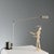 Table lamp model 'Daphine' designed by Tommaso Cimini for Lumina in the 1980s. Made of metal and plastic material, it...