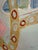 2020s Large Contemporary Abstract Acrylic Painting – Pink, Teal & Circular Motif For Sale - Image 5 of 11