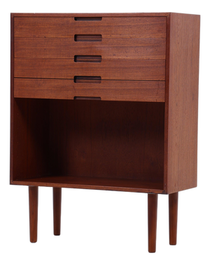 Vintage Teak Chest of Drawers, 1960s