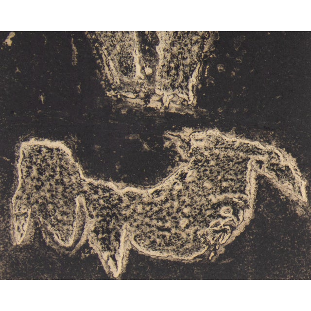 Contemporary 1963 “Resurrection” Artist’s Proof Relief Aquatint Print Signed by Joan Farrar For Sale - Image 3 of 9