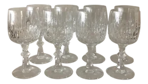 Vintage Wine Goblet-Set of 8