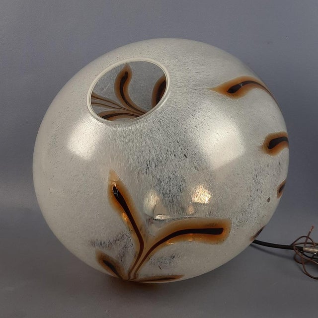 Metal Murano Glass Pendant from Venini, 1970s For Sale - Image 7 of 14