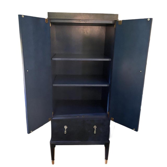 A refined tall chest from Century Furniture, model Consulate “Soane” Tall Chest (Item 599-211), acquired in 2017. The...