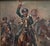 Artist - Afanasij Scheloumoff Title - Soldier on horse Signed - Lower right Year - Undated Medium - Oil on board (Iight...