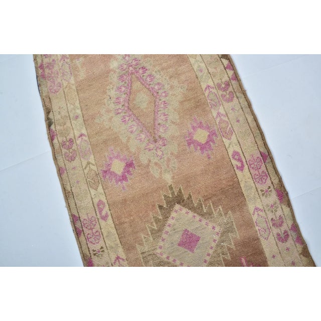 Vintage Kurdih Anatolian Kitchen Runner Rug For Sale - Image 9 of 9