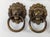 Early 20th Century Early 20th Century Set of 8 Lion Head Form Drawer Handle Pulls For Sale - Image 5 of 13