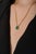 1.63ct Pear Cut Emerald Solitaire Modern Necklace in 14k Yellow Gold-18 Inch Length For Sale In New York - Image 6 of 16