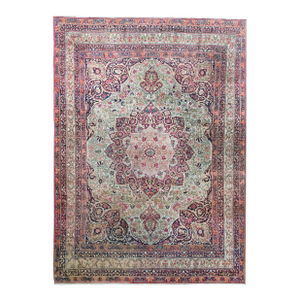 Early 20th Century Persian Lavar Kirman Rug