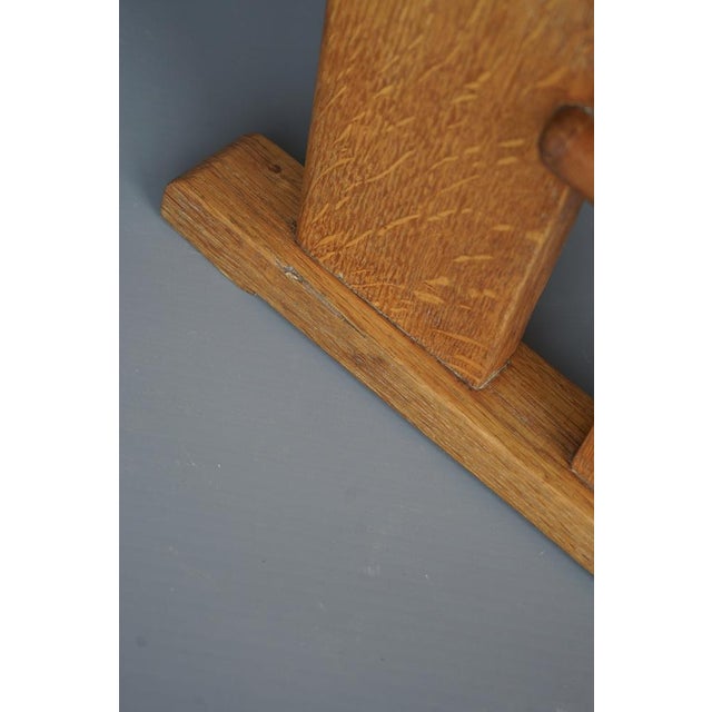 Brown Modernist Side Chair by Bas van Pelt for Ems Overschie, 1930s For Sale - Image 8 of 14