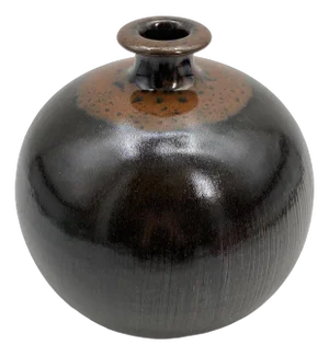 Studio Ceramic Ball Vase by Horst Kerstan, Germany, 1960s