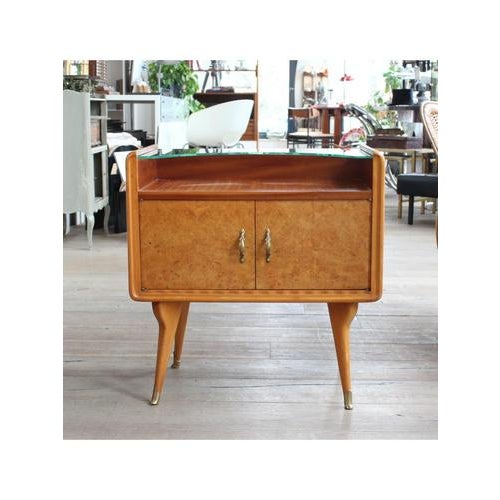 Bedside Tables, Italy, 1950s-1960s, Set of 2 For Sale - Image 3 of 15