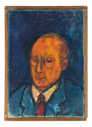 Sirio Pellegrini, Self Portrait, Oil on Canvas, 1969