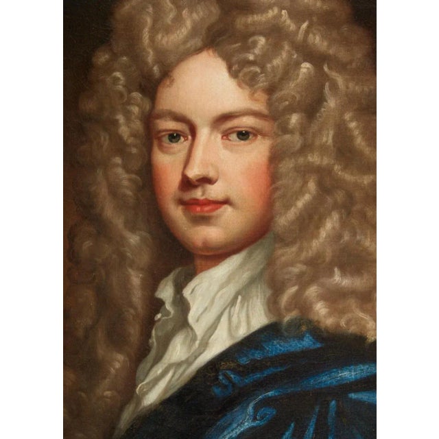 Antique 18th C German Portrait of Ferdinand