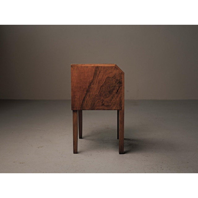 Brown Art Deco Modern Armchair, 1930 For Sale - Image 8 of 18