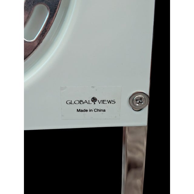 Global Views Global Views Fortune Teller Sconces Pair New Polished Stainless Steel For Sale - Image 4 of 8