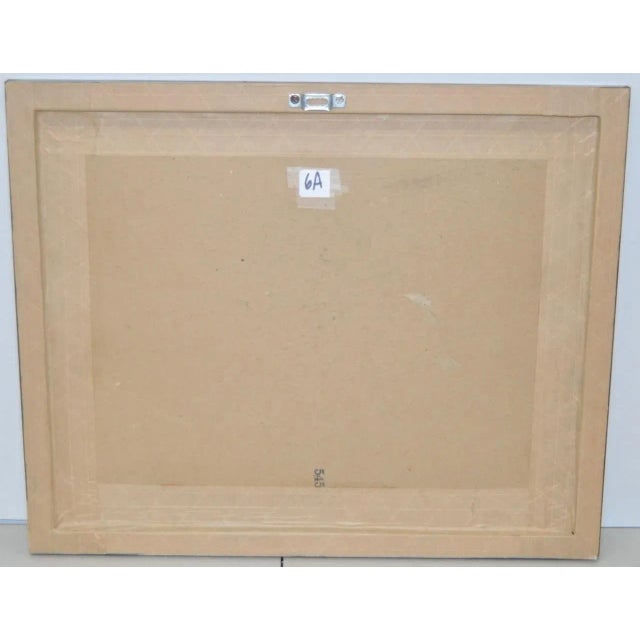 Art Deco Watercolor Illustration For Sale - Image 4 of 4