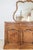 Baker Furniture Company Custom French Provincial Style Oak Buffet / Sideboard – Baker Style, Carved Details, 83” For Sale - Image 4 of 6