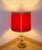 Mid-Century Modern Vintage Crystal Lamp, 1970s For Sale - Image 3 of 12