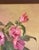 Wood Mid 20th‑Century Vase With Flowers — Rich Classical Still Life Oil on Board, Signed For Sale - Image 7 of 15