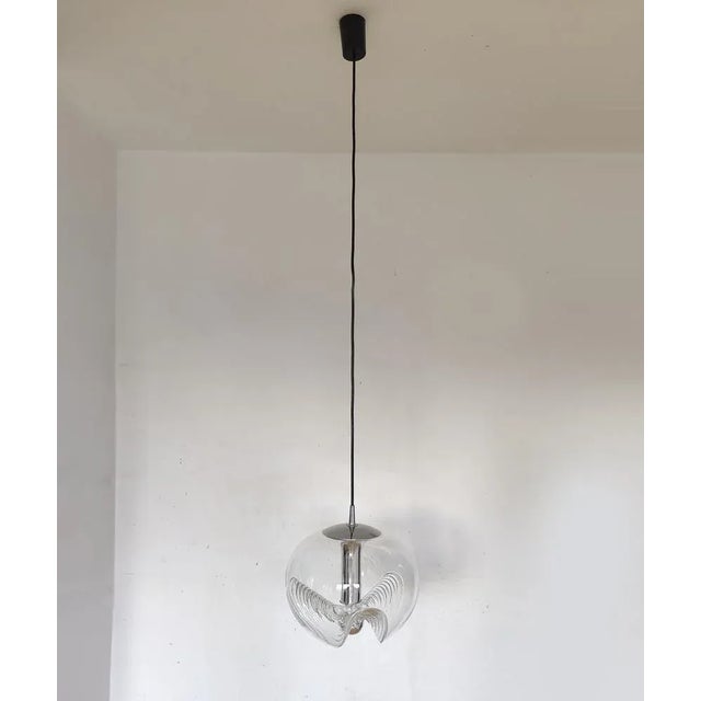 Mid-Century Modern Pendant Lamp Futura by Peill and Putzler, Germany, 1960s For Sale - Image 3 of 7