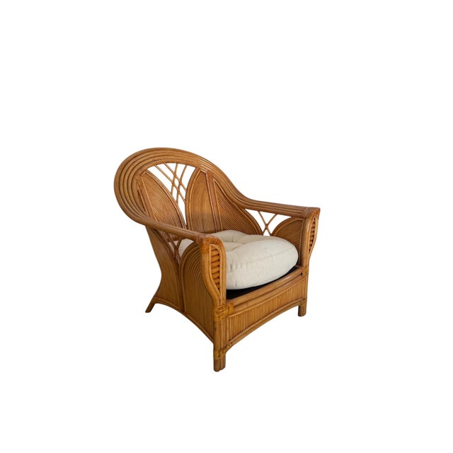 Beige Lounge Chair from Vivai del Sud, 1980s For Sale - Image 8 of 8