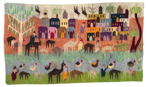 Vintage Egyptian Tapestry, 1950s