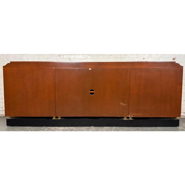 Late 20th Century Enrique Garcel Deco-Style Lacquered Credenza Handmade in Colombia For Sale - Image 13 of 15