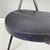 Italian Modern Black Metal Chair with Round Rubber Seat attributed to Zeus, 1990s For Sale - Image 9 of 16