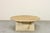 Italian Geometric Travertine Coffee Table, 1970s For Sale - Image 10 of 10