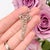 Antique Jugendstil Silver and Paste Pendant, 1900s For Sale - Image 3 of 8