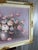 Mid-Century P. Keeling Large Impasto Floral Oil Painting in Ornate Frame, 43" X 31.5" For Sale - Image 11 of 12