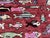 Textile Hand-Knotted Pictorial Fish Runner on Red Ground, 2'8" X 8'0" For Sale - Image 7 of 9