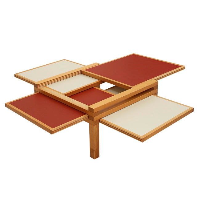 Hexa Table attributed to Bernard Vuarnesson for Bellato, 1980s For Sale - Image 13 of 13