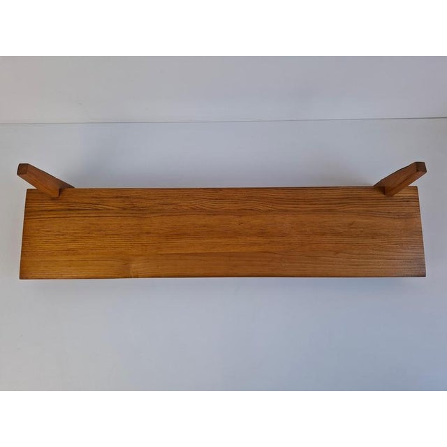 Mid-Century Wooden Wall Shelf, Czechoslovakia, 1960s For Sale - Image 11 of 18