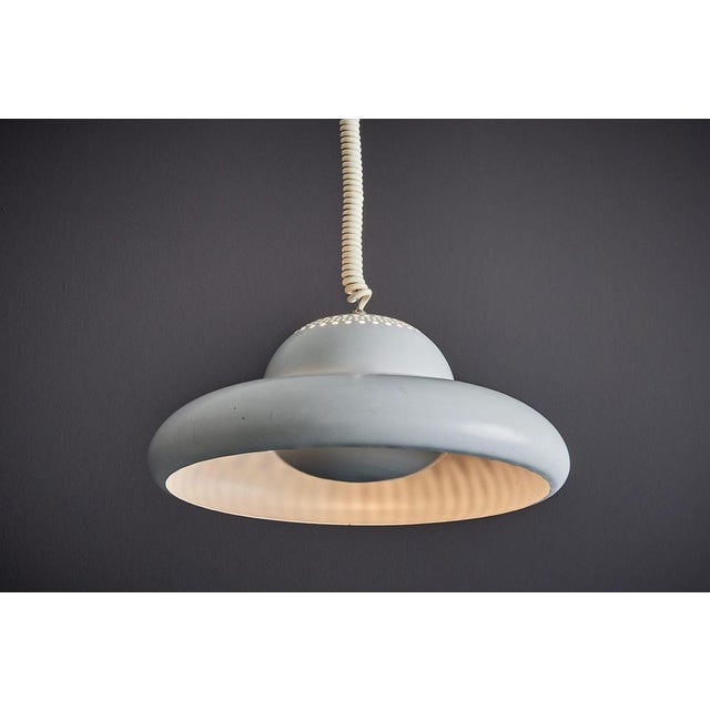 Fior di Loto Pendant in White Aluminum by Tobia Scarpa for Flos, Italy, 1963 For Sale - Image 3 of 11