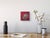 Early 21st Century Transfiguration by Elena Burykina | Oil on panel Still life of a metallic helmet on a red background For Sale - Image 5 of 5