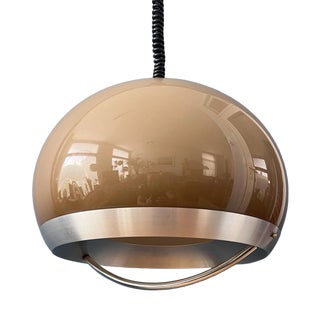 Mid-Century Modern Space Age Mushroom Pendant Lamp from Dijkstra For Sale