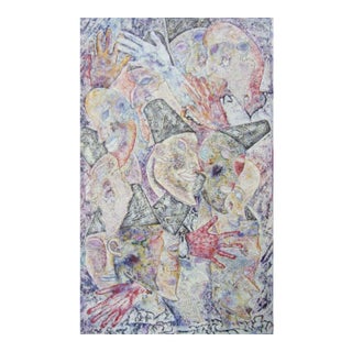 Sax Berlin Fools Of Clear Light. Contemporary Figurative Oil Painting For Sale