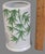 Late 20th Century Vintage Panda Garden Bamboo Leaf Motif Tube Vase For Sale - Image 5 of 6