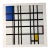 Piet Modrian (1872-1944), Rhythmus Aus Geraden Linien, 1937/1942, Kunstsammlung Nordrhein Westfalen, Dusseldorf, Printed in Germany For Sale