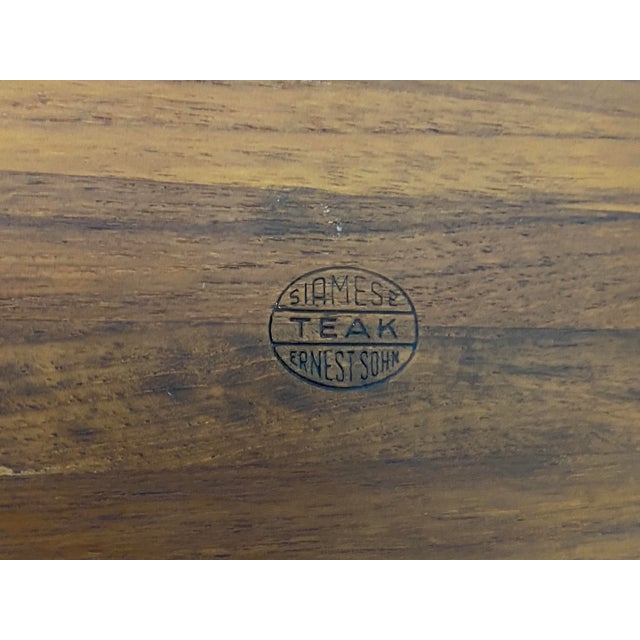 Ernest Sohn Siamese Teak & Acrylic Magazine Holder C.1960 For Sale In San Francisco - Image 6 of 9