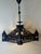 Antique Gothic Revival Wrought Iron Castle Chandelier with Turrets, 1910 For Sale - Image 15 of 18
