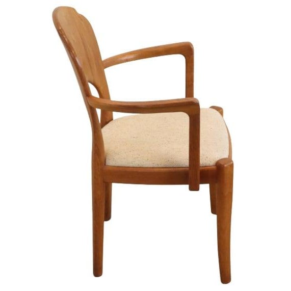 Danish Dining Room Chair with Backrest For Sale - Image 6 of 15