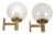 Thread Glass Filigran Wall Lights by Paolo Venini, Italy, 1940s, Set of 2 For Sale