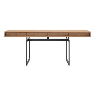 Dark Grey and Walnut Office Desk by Bodil Kjaer for Character For Sale